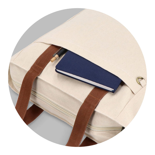 Borsa carrier Canvas InSideOut Reuuz 33 x 42 x 10 cm - personalizzabile con logo