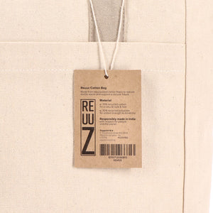 Borsa carrier Canvas InSideOut Reuuz 33 x 42 x 10 cm - personalizzabile con logo