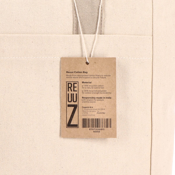Borsa carrier Canvas InSideOut Reuuz 33 x 42 x 10 cm - personalizzabile con logo