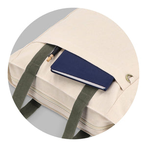 Borsa carrier Canvas InSideOut Reuuz 33 x 42 x 10 cm - personalizzabile con logo