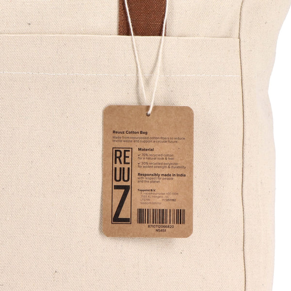 Borsa carrier Canvas InSideOut Reuuz 33 x 42 x 10 cm - personalizzabile con logo