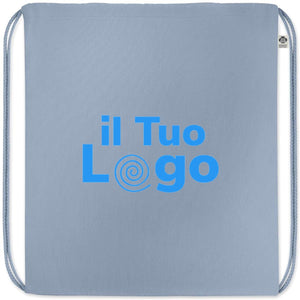 Borsa con coulisse in cotone - personalizzabile con logo