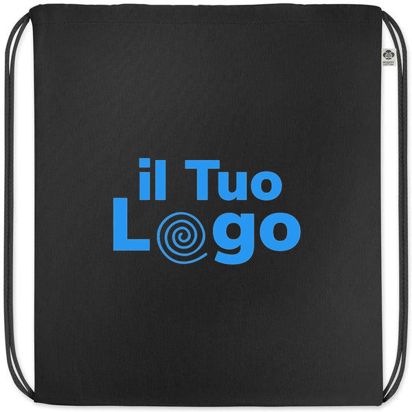 Borsa con coulisse in cotone - personalizzabile con logo