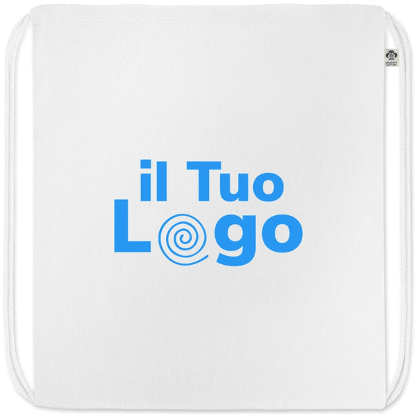 Borsa con coulisse in cotone - personalizzabile con logo