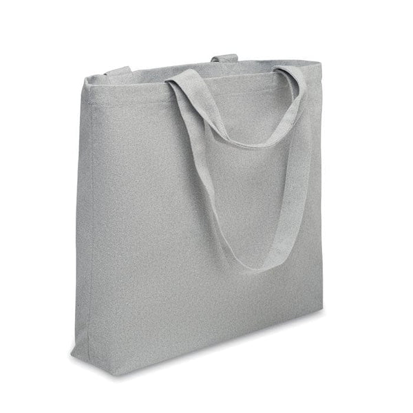 Borsa da spiaggia in tela 320 gr/m Grigio - personalizzabile con logo