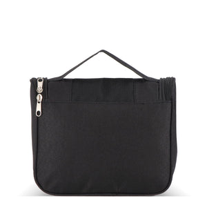 Borsa da toilette da viaggio Kora in rPET 300D - personalizzabile con logo