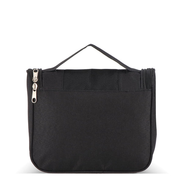 Borsa da toilette da viaggio Kora in rPET 300D - personalizzabile con logo