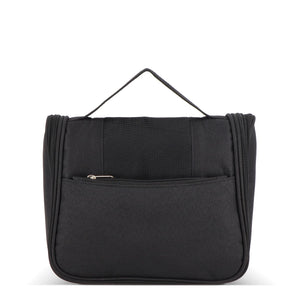 Borsa da toilette da viaggio Kora in rPET 300D - personalizzabile con logo