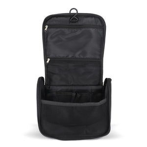 Borsa da toilette da viaggio Kora in rPET 300D - personalizzabile con logo