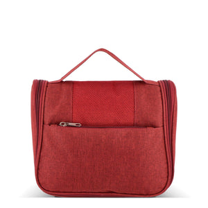 Borsa da toilette da viaggio Kora in rPET 300D - personalizzabile con logo