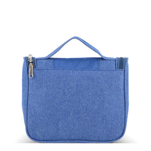 Borsa da toilette da viaggio Kora in rPET 300D - personalizzabile con logo