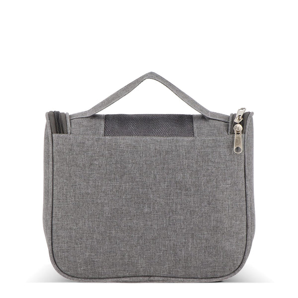 Borsa da toilette da viaggio Kora in rPET 300D - personalizzabile con logo