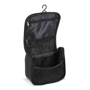 Borsa da toilette da viaggio Kora in rPET 300D - personalizzabile con logo