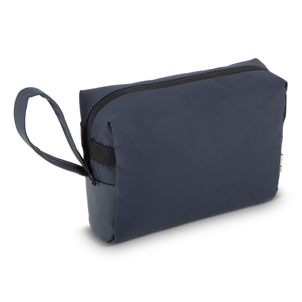 Borsa da toilette InSideOut Carry Care blu navy - personalizzabile con logo
