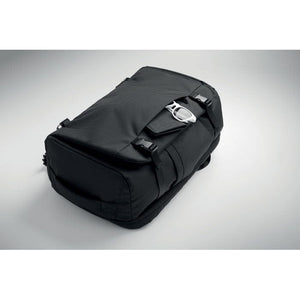 Borsa da viaggio grande Nero - personalizzabile con logo