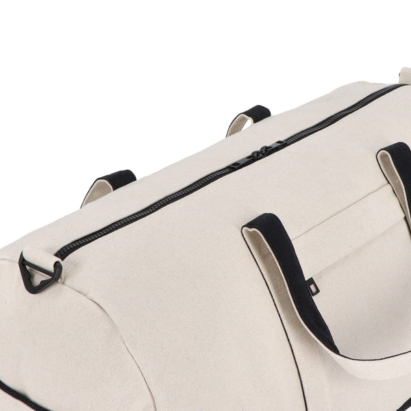 Borsa da viaggio/sport InSideOut Reuuz Canvas 28 x 56 x 28 cm Beige / Nero - personalizzabile con logo