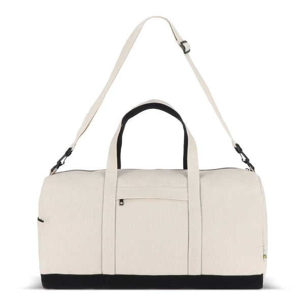 Borsa da viaggio/sport InSideOut Reuuz Canvas 28 x 56 x 28 cm Beige / Nero - personalizzabile con logo