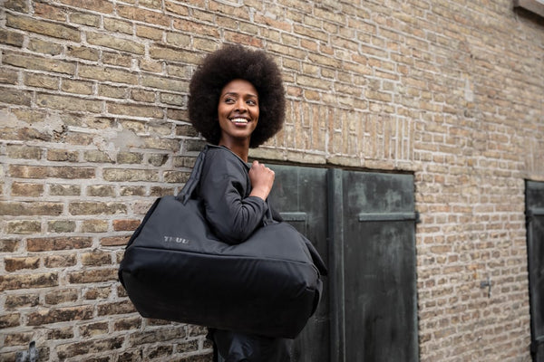 Borsa da viaggio Thule Subterra 2 da 35L nero - personalizzabile con logo