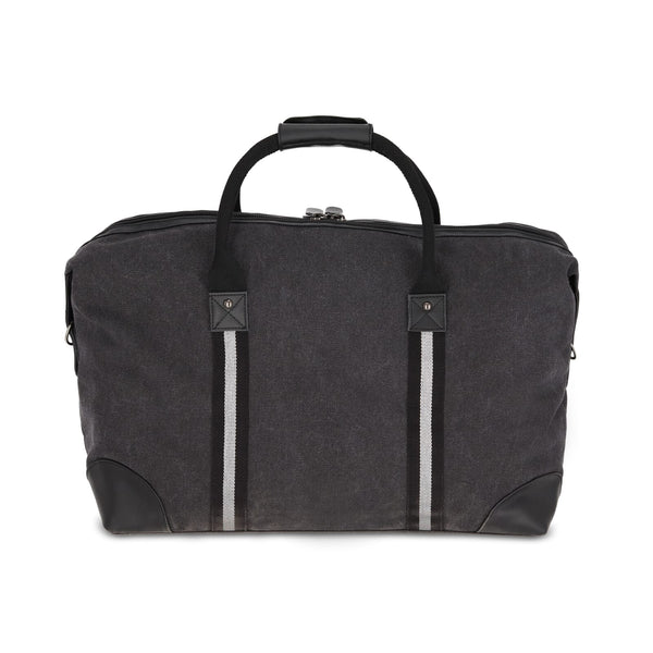 Borsa da weekend in tela di cotone riciclato Harper - personalizzabile con logo