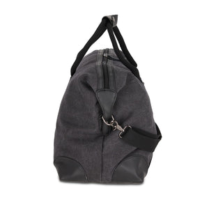 Borsa da weekend in tela di cotone riciclato Harper - personalizzabile con logo