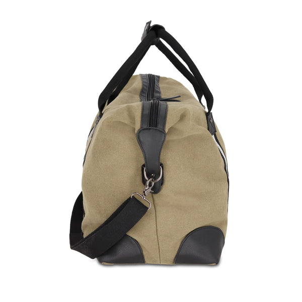 Borsa da weekend in tela di cotone riciclato Harper - personalizzabile con logo