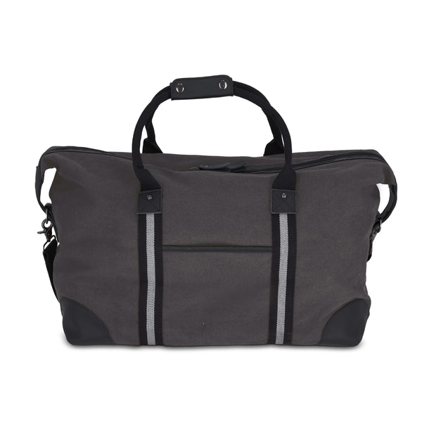 Borsa da weekend in tela di cotone riciclato Harper - personalizzabile con logo