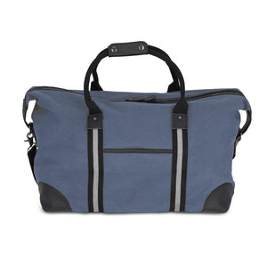 Borsa da weekend in tela di cotone riciclato Harper - personalizzabile con logo