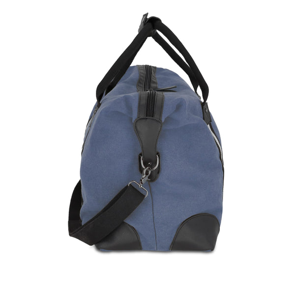 Borsa da weekend in tela di cotone riciclato Harper - personalizzabile con logo