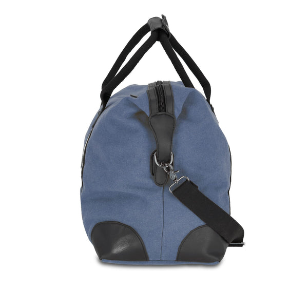 Borsa da weekend in tela di cotone riciclato Harper - personalizzabile con logo