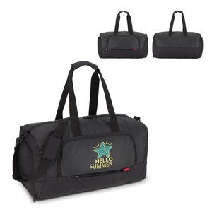 Borsa da weekend Maverick 27L Nero - personalizzabile con logo
