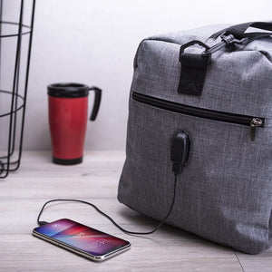 Borsa Donatox grigio - personalizzabile con logo