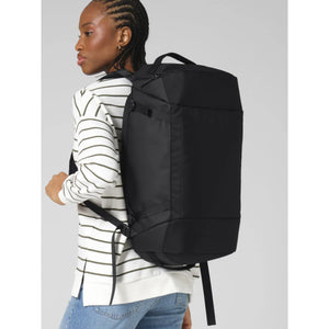 Borsa e Zaino Zürich 35 Litre Hybrid Holdall nero - personalizzabile con logo