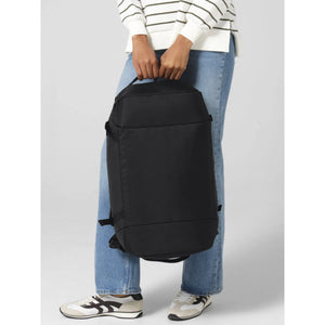Borsa e Zaino Zürich 35 Litre Hybrid Holdall nero - personalizzabile con logo