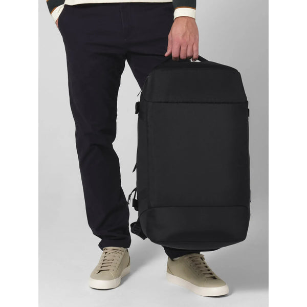 Borsa e Zaino Zürich 45 Litre Hybrid Holdall nero - personalizzabile con logo
