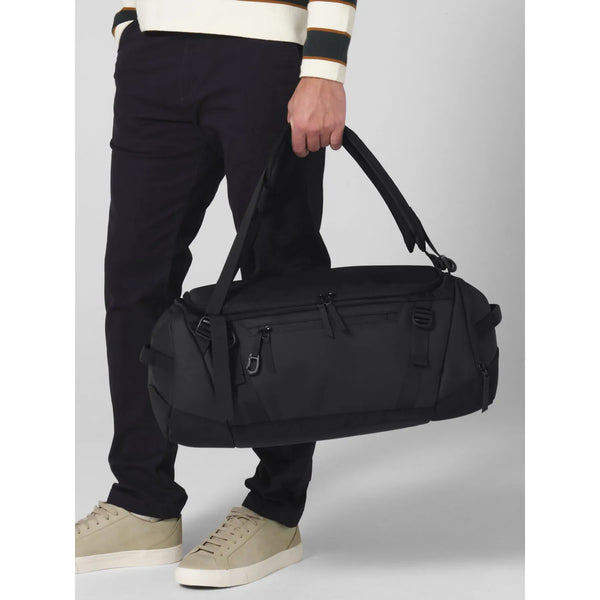 Borsa e Zaino Zürich 45 Litre Hybrid Holdall nero - personalizzabile con logo