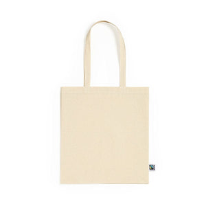 Borsa Elatek Fairtrade beige - personalizzabile con logo