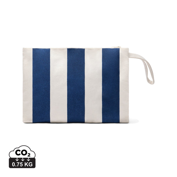 Borsa essenziale VINGA Lagoa GRS blu navy - personalizzabile con logo