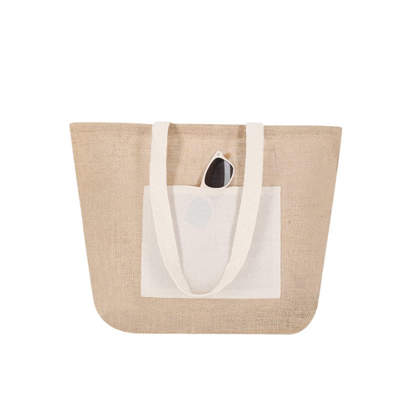 Borsa Farus natural - personalizzabile con logo