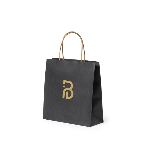 Borsa Fortis nero - personalizzabile con logo