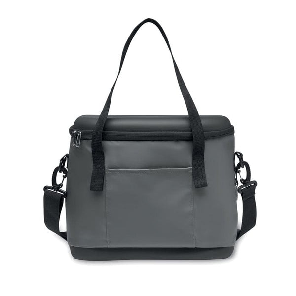 Borsa frigo in PEVA 40L grigio - personalizzabile con logo