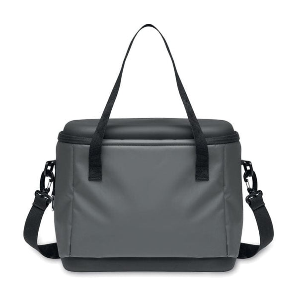 Borsa frigo in PEVA 40L grigio - personalizzabile con logo
