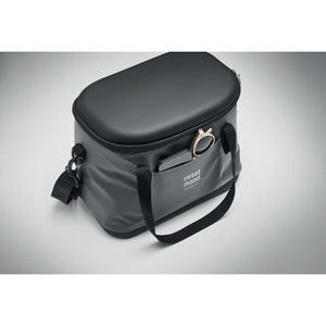 Borsa frigo in PEVA 40L grigio - personalizzabile con logo