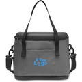 Borsa frigo in PEVA 40L grigio - personalizzabile con logo
