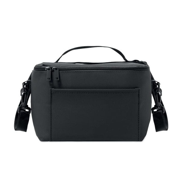 Borsa frigo in PU con tracolla - personalizzabile con logo
