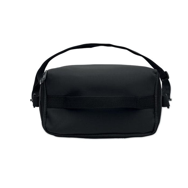 Borsa frigo in PU con tracolla - personalizzabile con logo