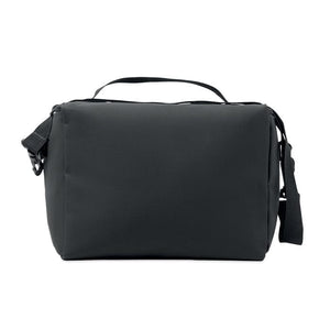 Borsa frigo in PU con tracolla - personalizzabile con logo