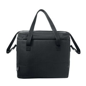 Borsa frigo in RPET Nero - personalizzabile con logo