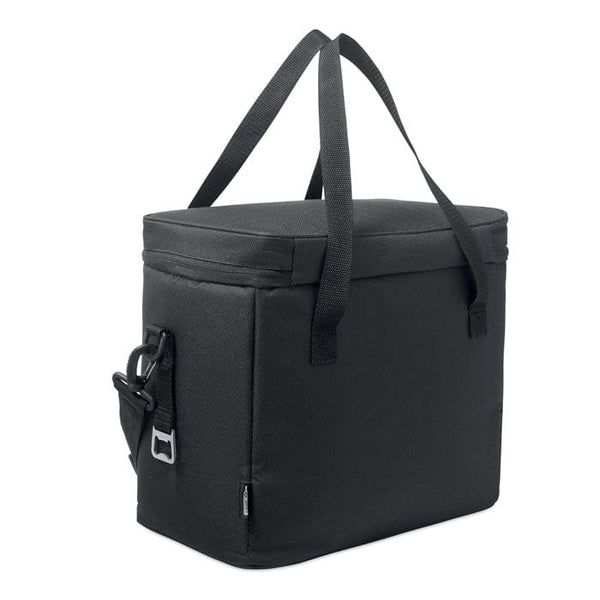 Borsa frigo in RPET Nero - personalizzabile con logo