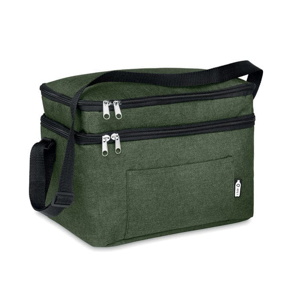 Borsa frigo in RPET verde - personalizzabile con logo