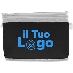 Borsa frigo per 6 lattine colorata - personalizzabile con logo